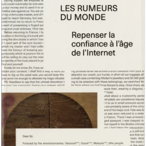 Les rumeurs du monde. Repenser la confiance à l'âge de l'Internet